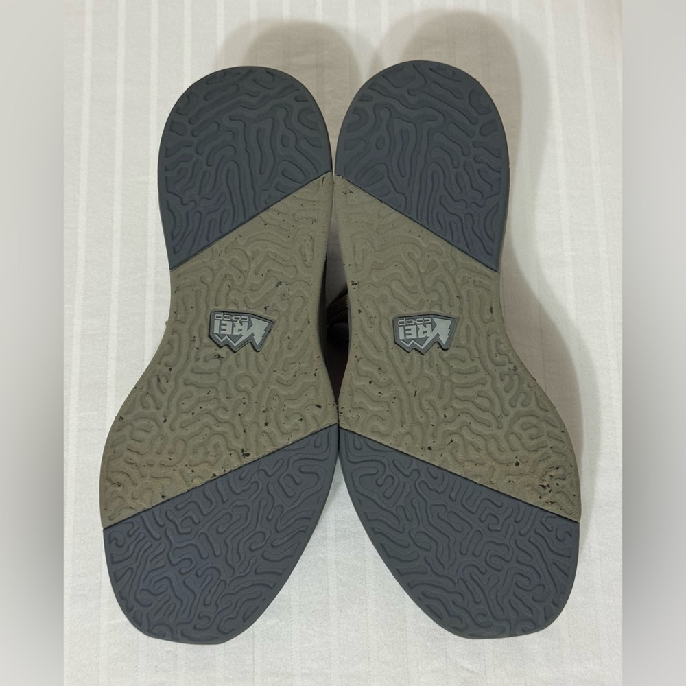 REI Co-op Beyonder Sneakers Olive Green Athletic Sock Knit Mesh Women's 9.5 - Picture 9 of 14
